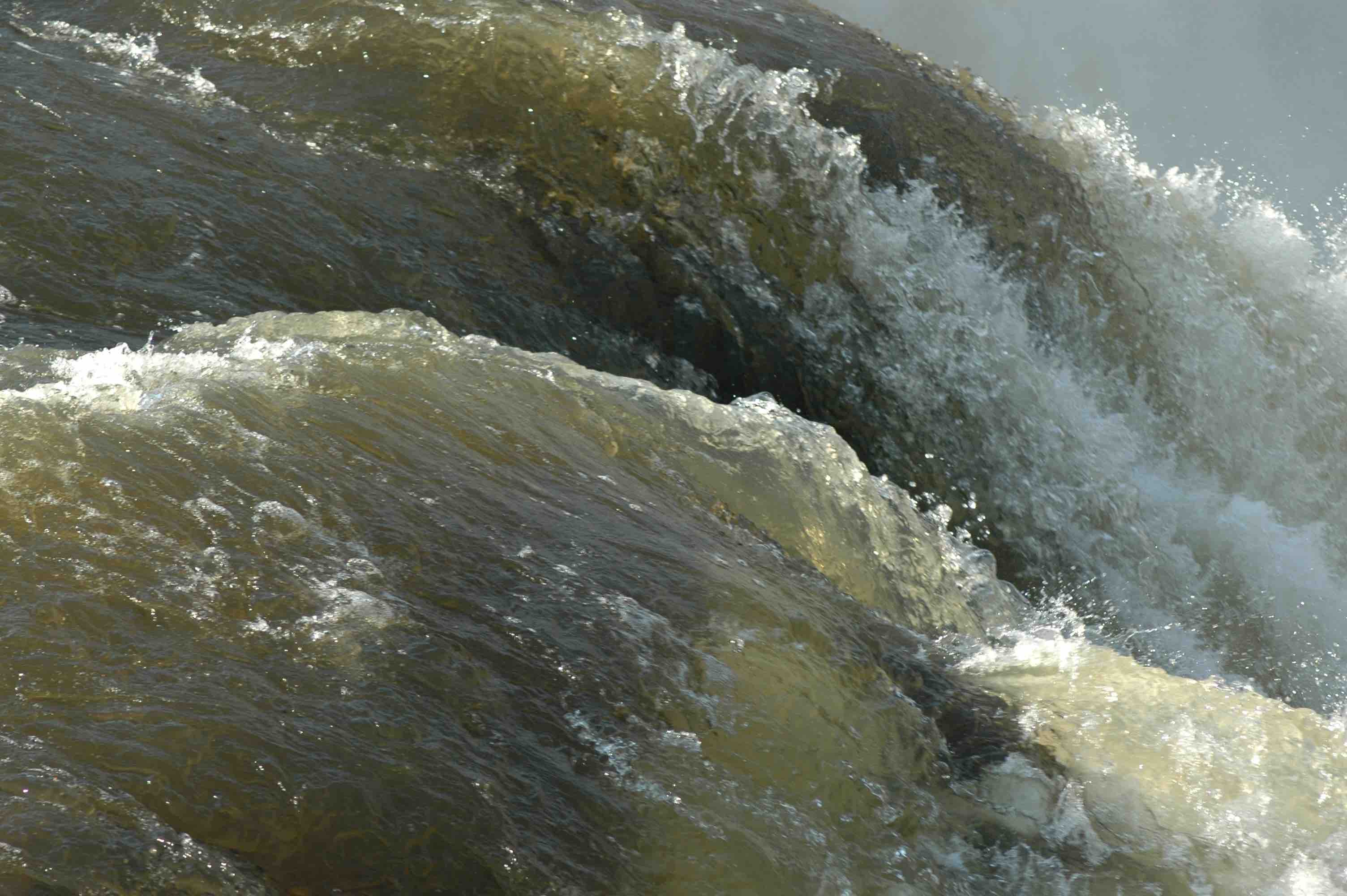 crashing waves
