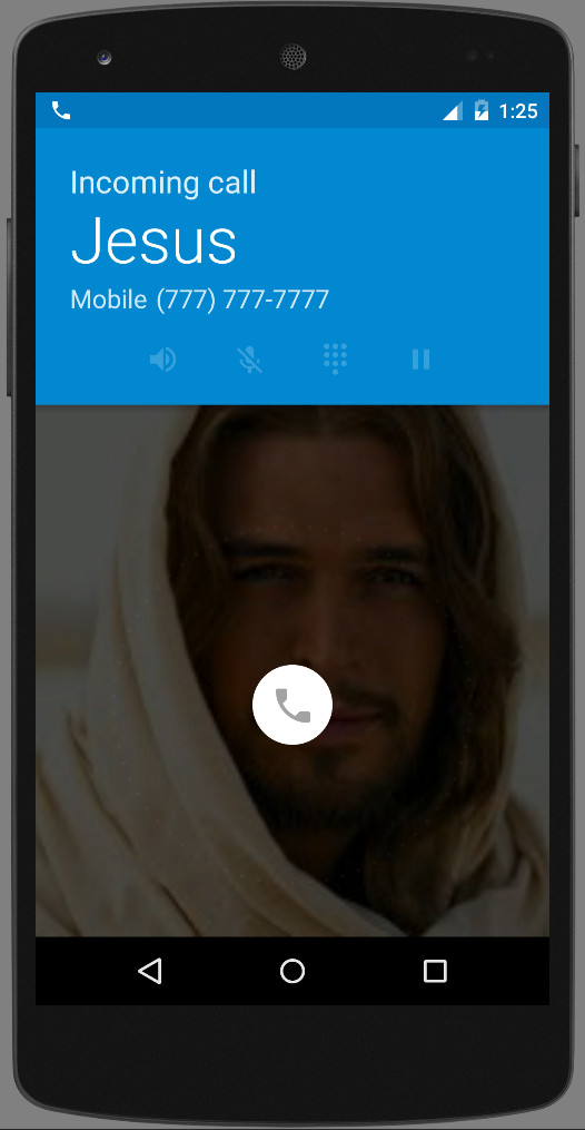 Jesus called